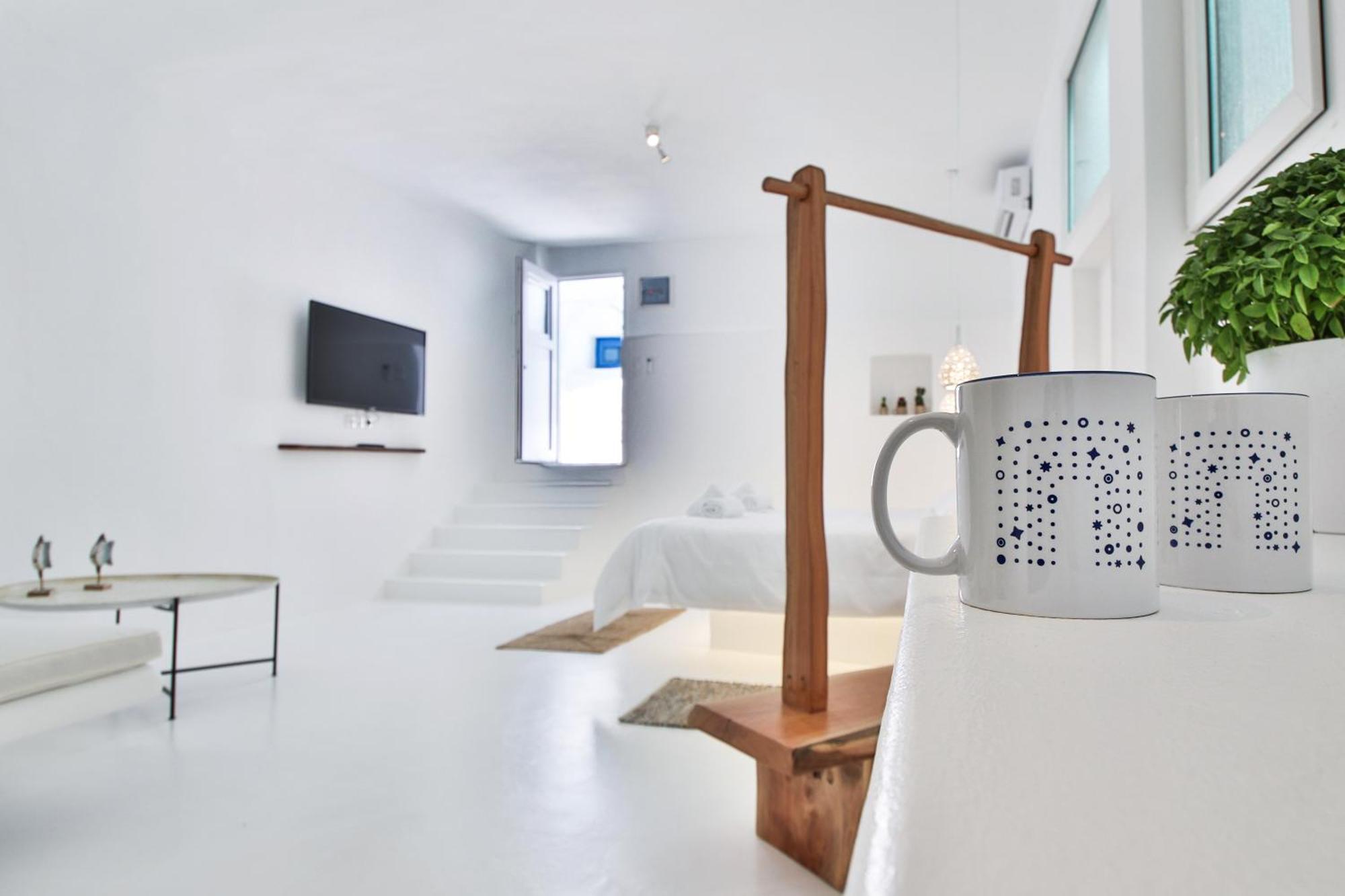 Arktos White Apartments Mykonos Town ภายนอก รูปภาพ