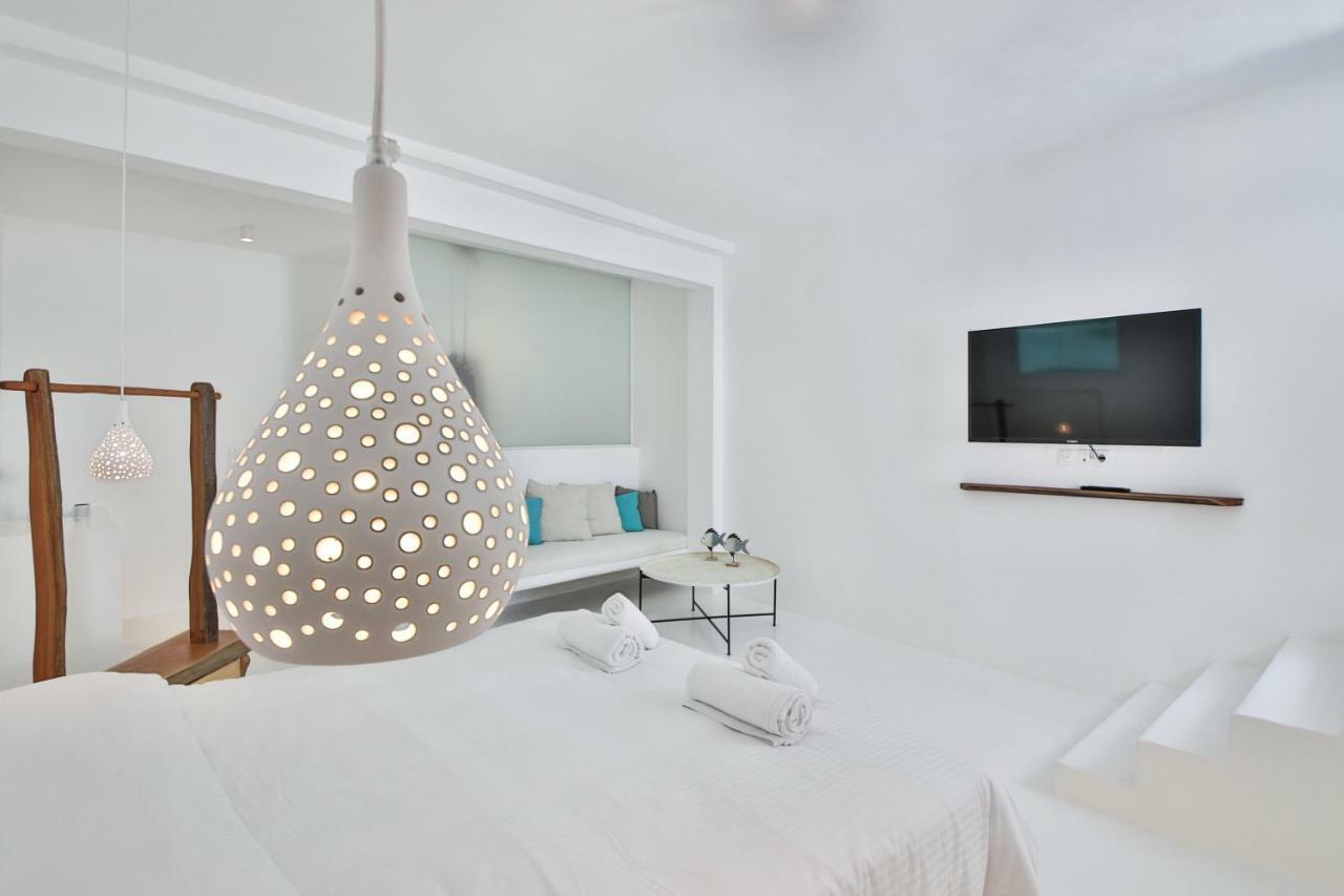 Arktos White Apartments Mykonos Town ภายนอก รูปภาพ