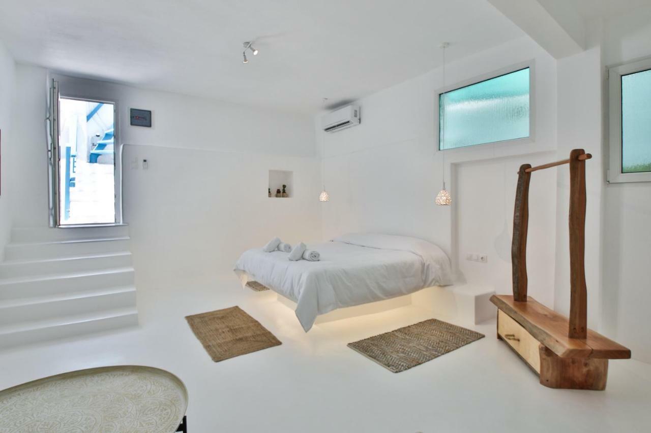 Arktos White Apartments Mykonos Town ภายนอก รูปภาพ