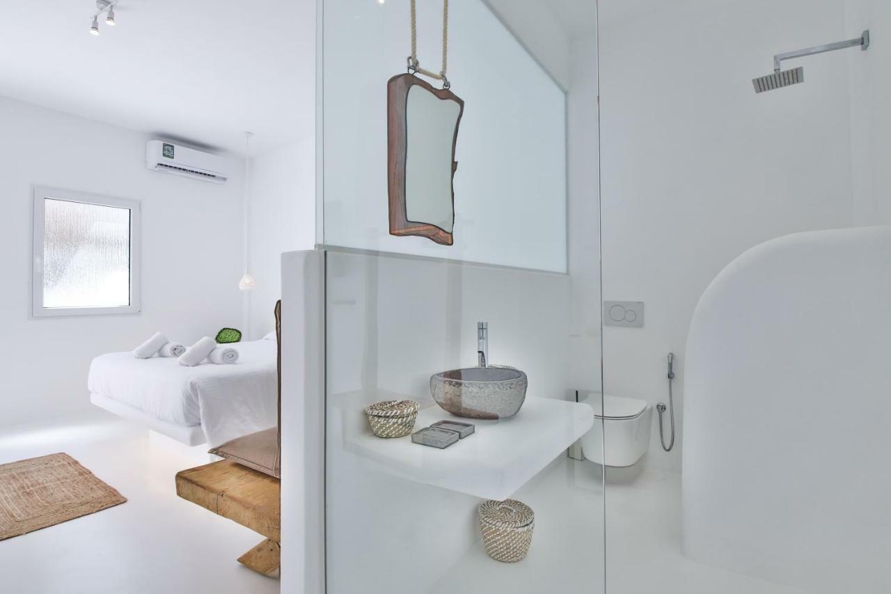 Arktos White Apartments Mykonos Town ภายนอก รูปภาพ