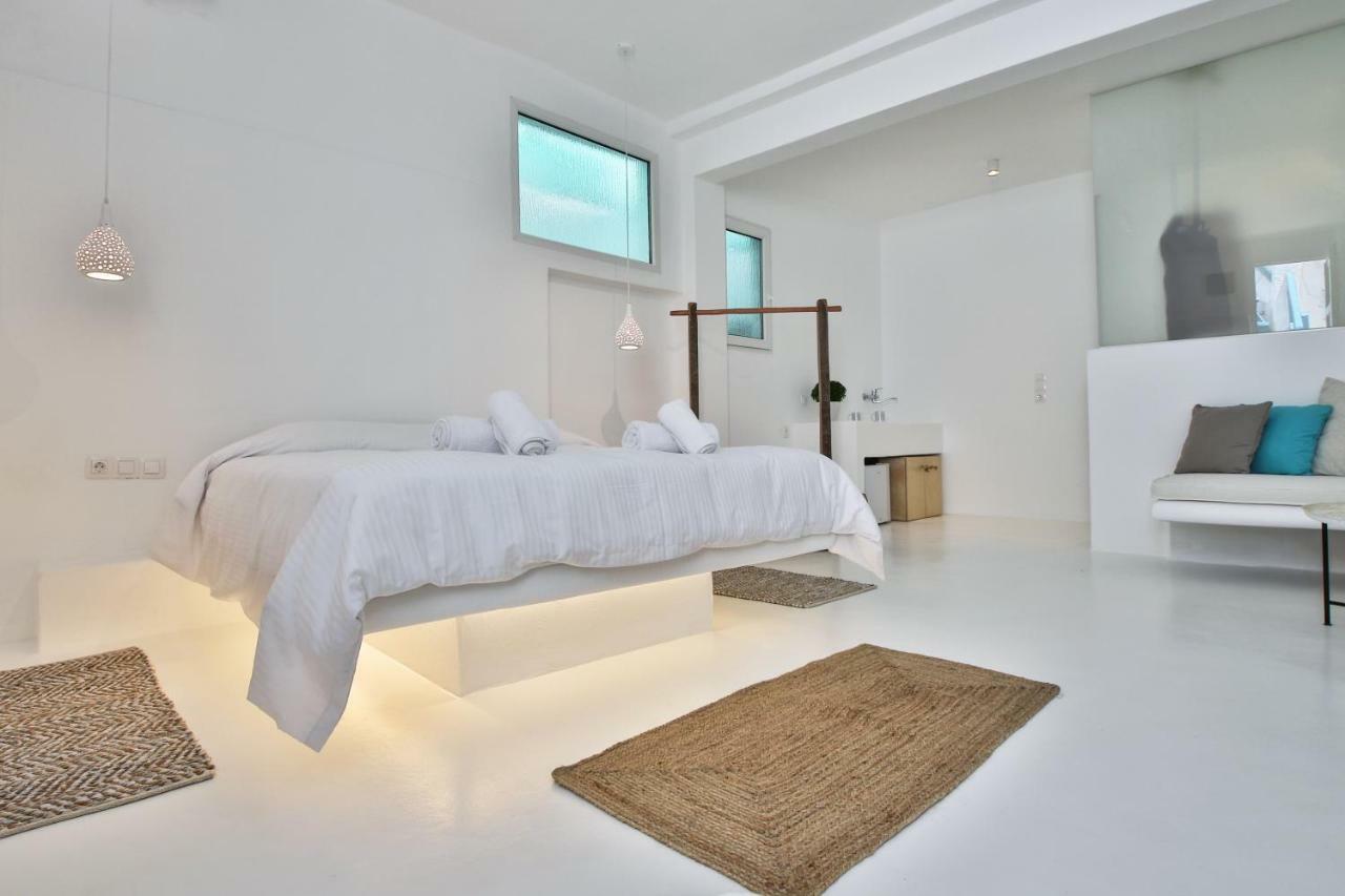 Arktos White Apartments Mykonos Town ภายนอก รูปภาพ